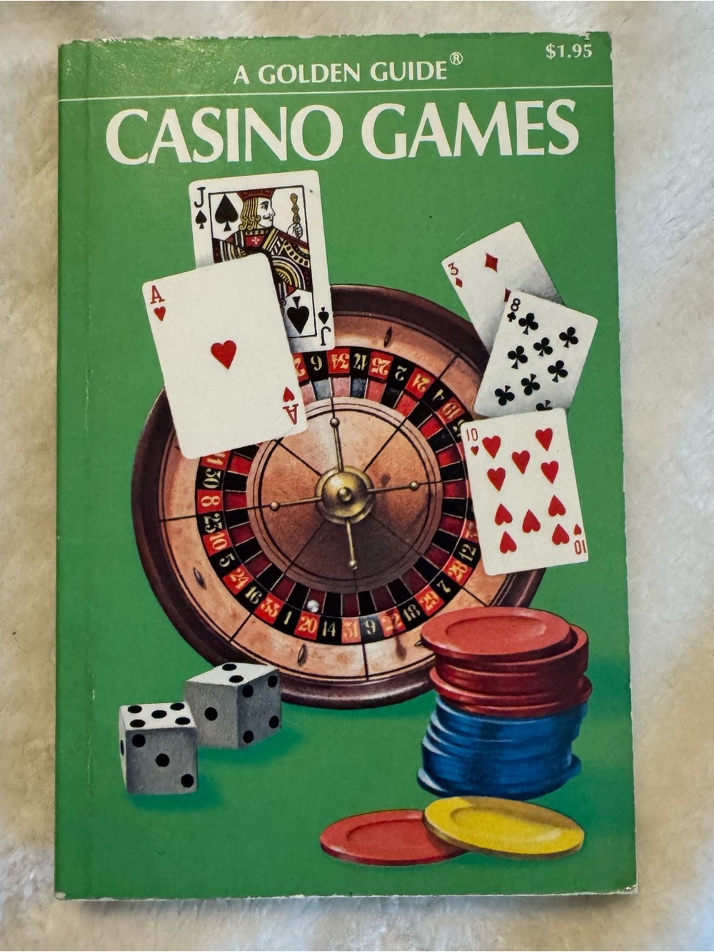 1973 Casino Games Vintage Paperback Book